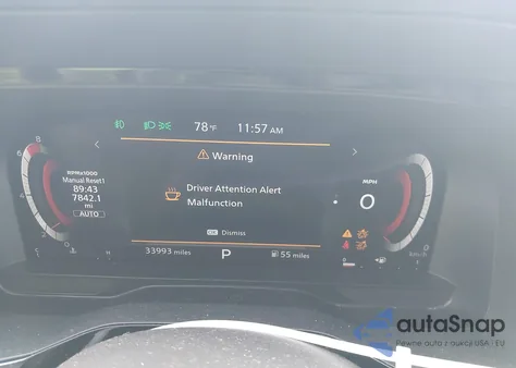 2022 Nissan Pathfinder Platinum 4Wd z USA, uszkodzony, nr VIN 5N1DR3DK0NC242115